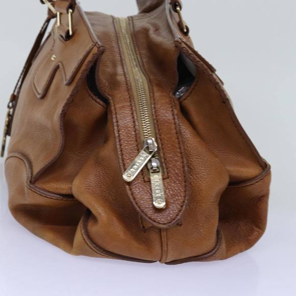 CELINE Shoulder Bag Leather Brown Auth yk12798 - Picture 4 of 16